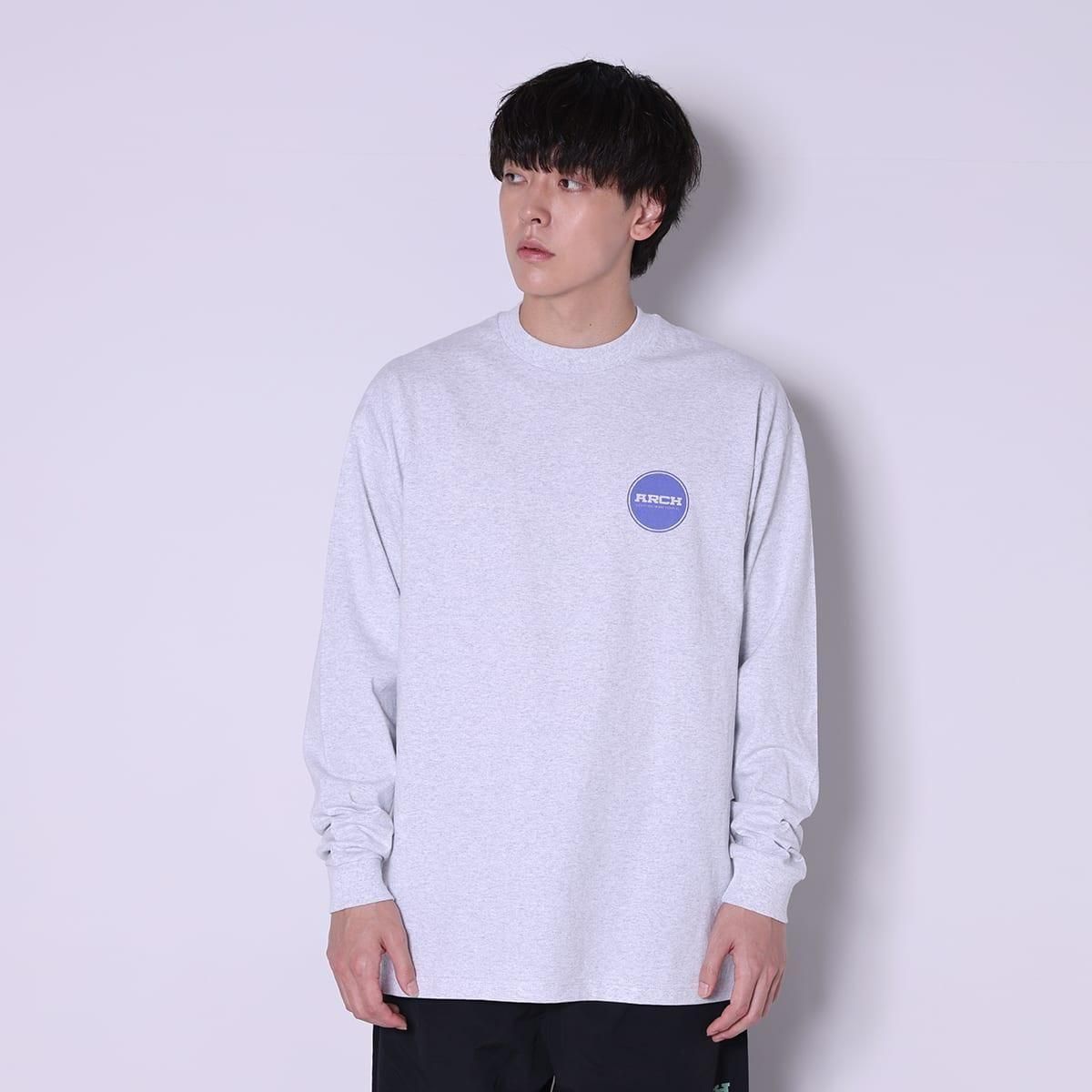 ARCH　バスケ　セットアップ　XXL go out wide L/S tee【ash gray】 - Arch ☆ アーチ