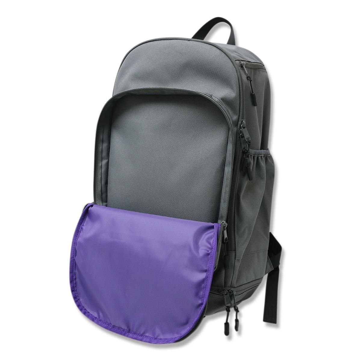 workout backpack 2.0【gray/purple】 - Arch ☆ アーチ