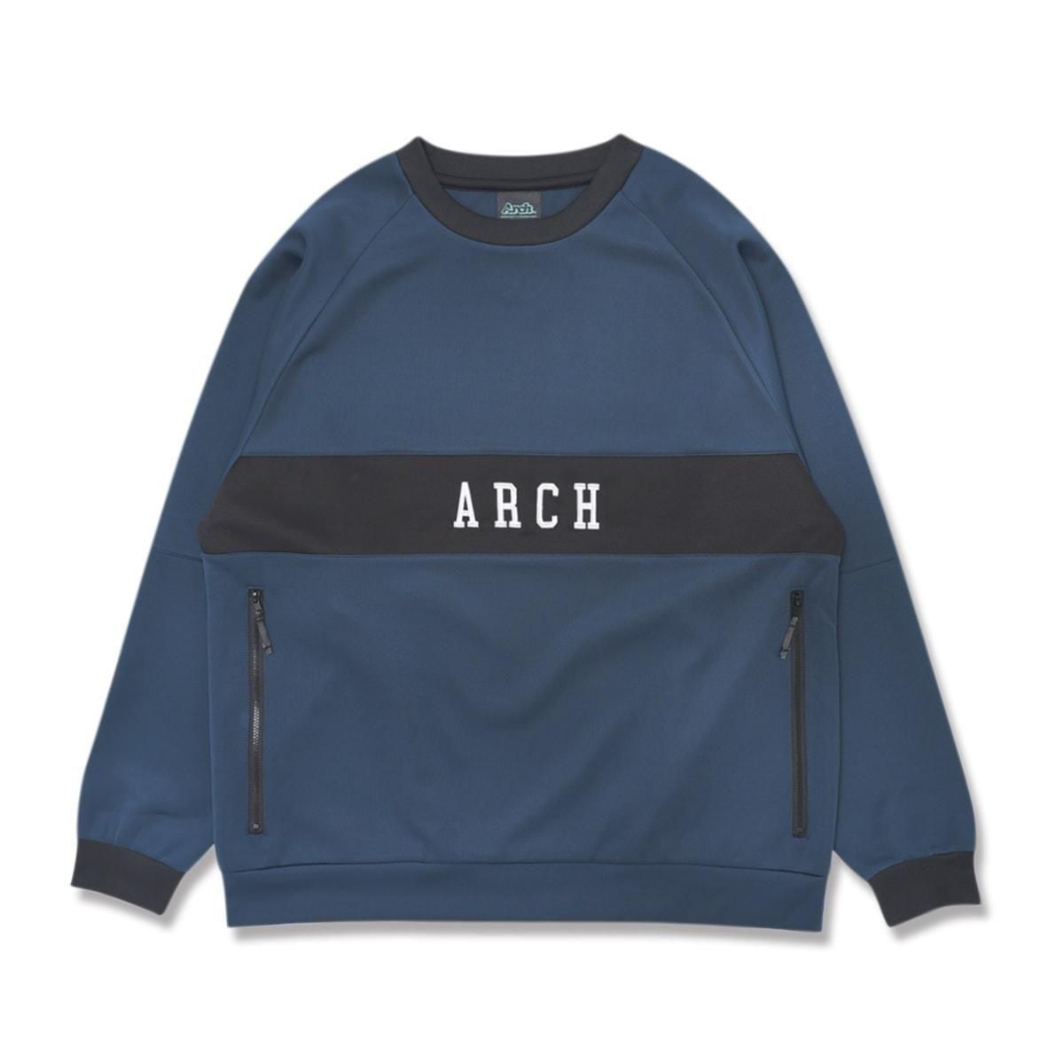BB rim jersey crewneck【black】 - Arch ☆ アーチ [バスケットボール