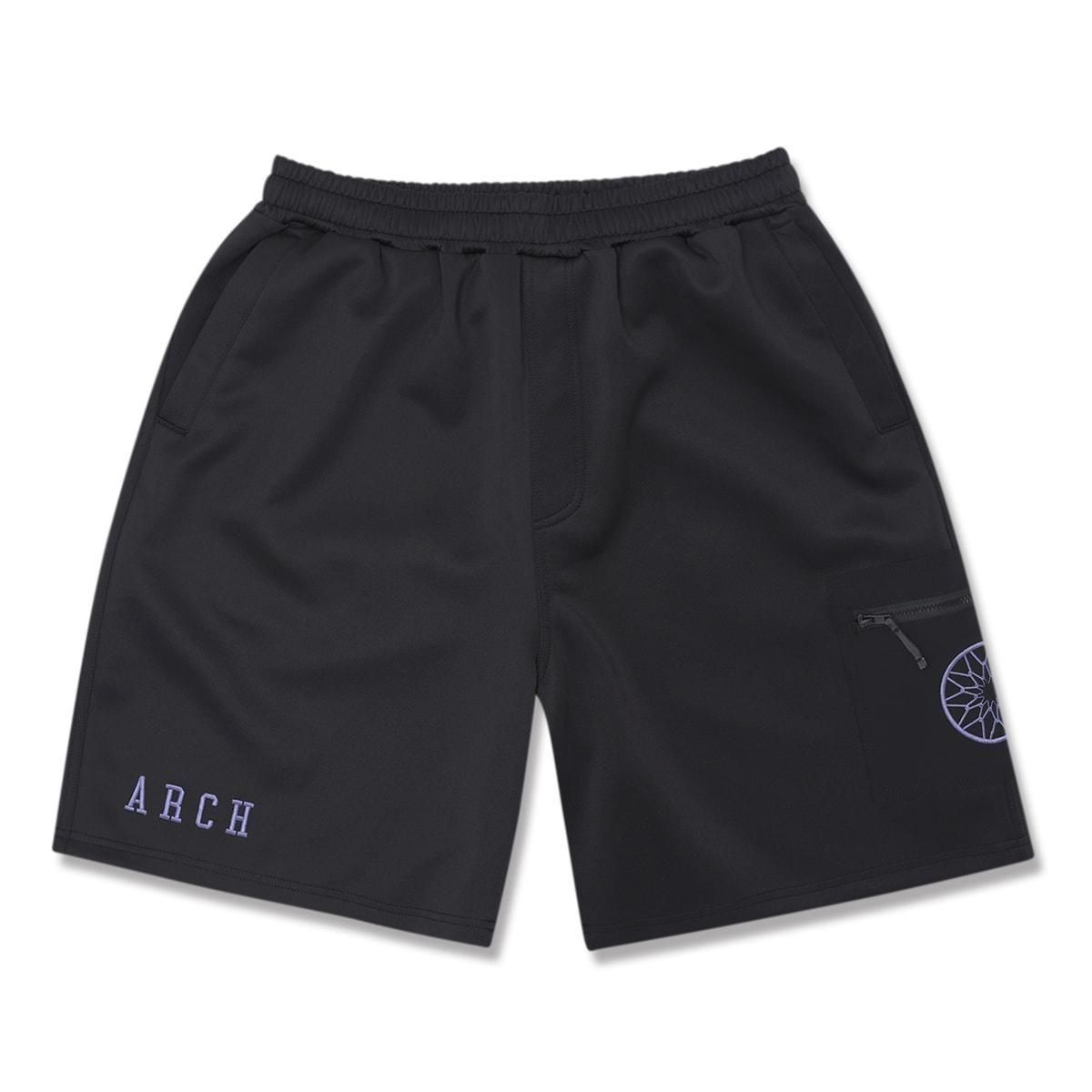 BB rim jersey short pantsblack/purple