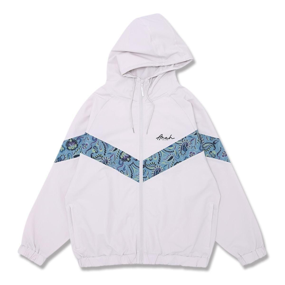 gobelin fabric zip up jacket��off white��