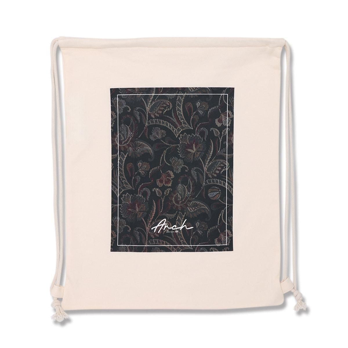 gobelin fabric sweat gym sack��off white��