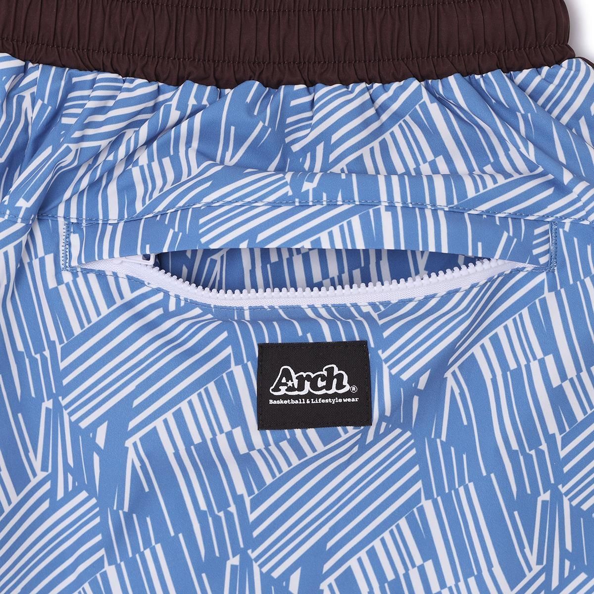 three star BB shorts【lake blue/white】 - Arch ☆ アーチ