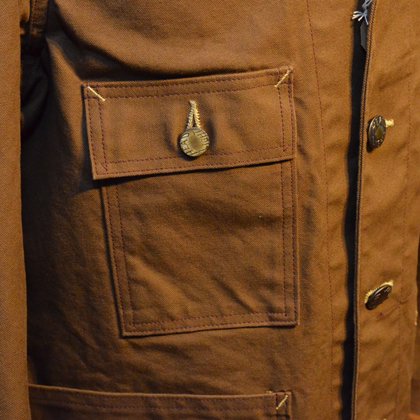 13oz.BROWN DUCK WORK COAT[HD13738] - MUSHMANS ONLINE SHOP