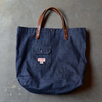 Made in U.S.A. DEAD STOCK 12oz.CONE DENIM TOTE BAG[SC02460