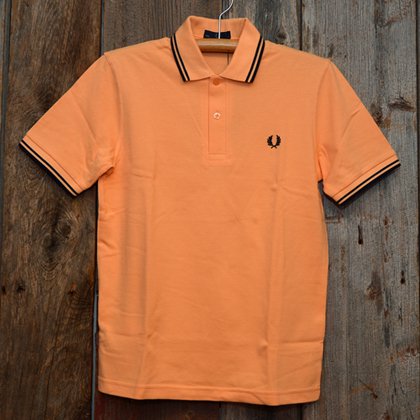 The Original Twin Tipped Fred Perry Shirt[M12N]APRICOT NECTOR/NAVY 