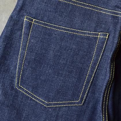 パンツ mash Mid Rise UltraSoft Denim Stripe Easy Horseshoe Jeans | Gap