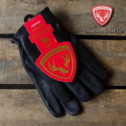 Maverick [CS] Classic Short Wrist Deerskin Leather Glove
