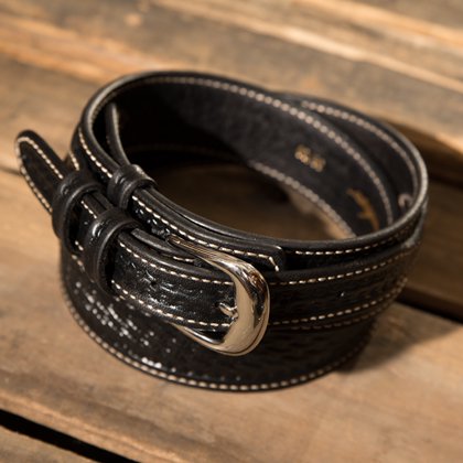 1-3/4 RANGER BELT 1“PRESS BASKET”BLACK - MUSHMANS ONLINE SHOP