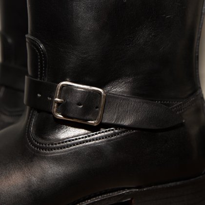 Engineer Boots “The Pioneer” Guide Horsebutt -Nickel Buckle-[603 