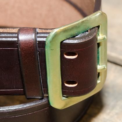 ギャリソンベルト[RCL60014 BROWN TWIN PIN] - MUSHMANS ONLINE