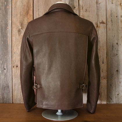 Indiana Jones Style Leather Jacket 【Adventurer/アドヴェンチュラー】 FUJIOKA Deer  