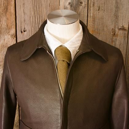 Indiana Jones Style Leather Jacket 【Adventurer/アド