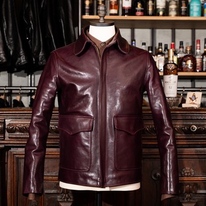 INDIANA Style Leather Jacket 【Adventurer/アドヴェンチュラー】 BADALASSI Nappa Lux  