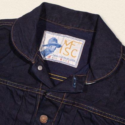 MFSC Made in U.S.A 12.4oz. DOUBLE INDIGO DENIM RANCH BLOUSE[SC14834] -  MUSHMANS ONLINE SHOP | アメカジ通販 マッシュマンズ オンラインショップ