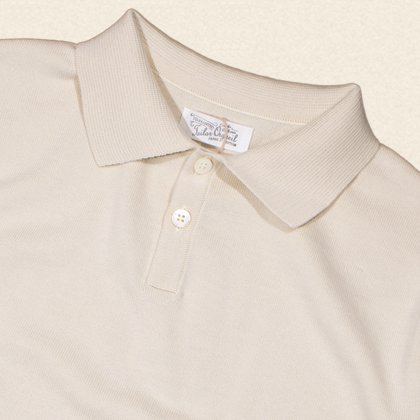 Knit polo Shirt[OR-9072]Ivory - MUSHMANS ONLINE SHOP | アメカジ