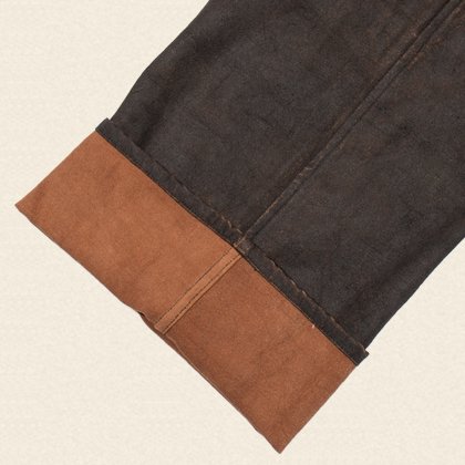 Hand-Dyed Canvas Trousers[OR-1087A] - MUSHMANS ONLINE SHOP