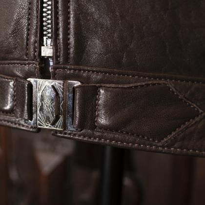 French Cyclist Leather Jacket 