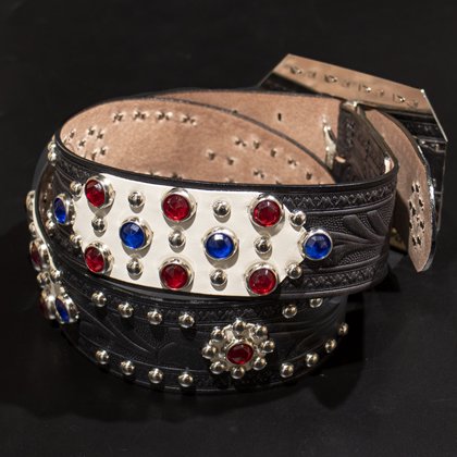 15th Anniversary 1940's Style Studs Belt Made by ACE WESTERN BELTS ...