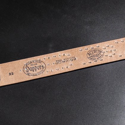 15th Anniversary 1940’s Style Studs Belt Made by ACE WESTERN  BELTS[Lot1568A-SP]BLACK - MUSHMANS ONLINE SHOP | アメカジ通販 マッシュマンズ オンラインショップ