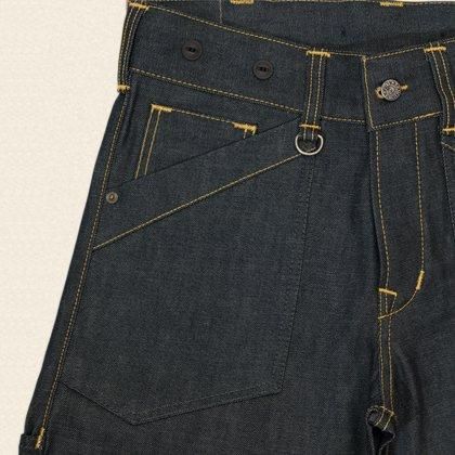 1936 CHOPPER PANT 11oz Metal - MUSHMANS ONLINE SHOP
