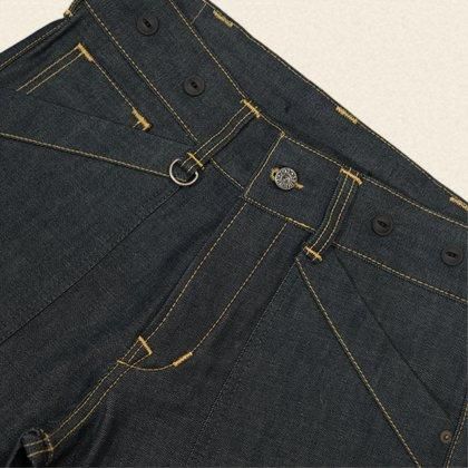 1936 CHOPPER PANT 11oz Metal - MUSHMANS ONLINE SHOP