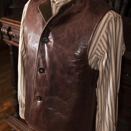 Midlands Combat Vest 新喜皮革/Shinki Leather Special Horsehide