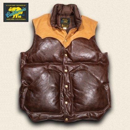 店頭在庫入荷！】Horsehide Down Vest(DUO TONE)