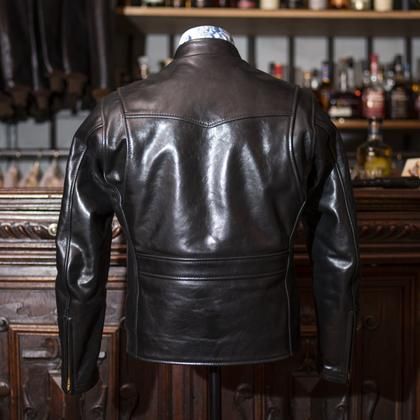 店頭在庫分]Single Stand Collar Riders Jacket 【WIRED-χ