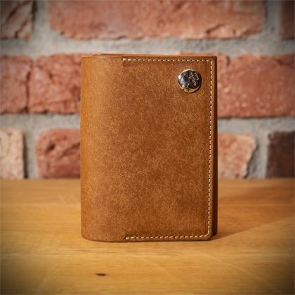 W10R COMPACT WALLET BROWN / コンパクトウォレット ブラウン - MUSHMANS ONLINE SHOP | アメカジ通販  マッシュマンズ オンラインショップ