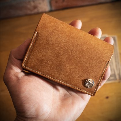 W10R COMPACT WALLET BROWN / コンパクトウォレット ブラウン - MUSHMANS ONLINE SHOP | アメカジ通販  マッシュマンズ オンラインショップ