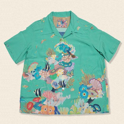 KEONI OF HAWAII “CORAL GARDEN” by YUMI YAMADA[SS39329] - MUSHMANS ONLINE  SHOP | アメカジ通販 マッシュマンズ オンラインショップ