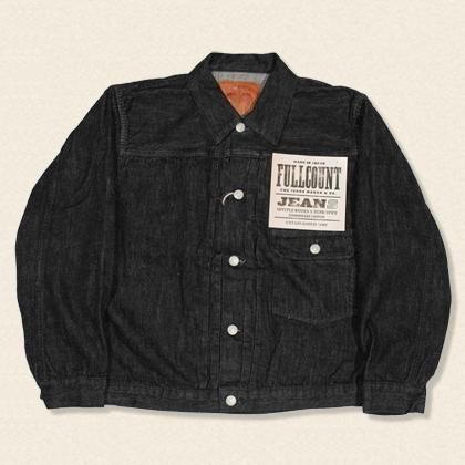 7/11発売】Type 1 Black Denim Jacket(Super Smooth)[2107BKSS