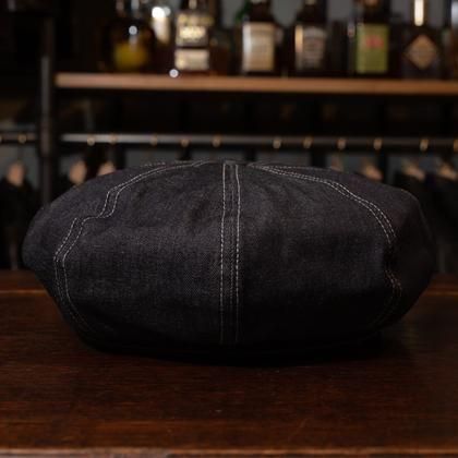 帽子 Johnny Casquette Twill & Indigo 58cm Mr.FATMAN 