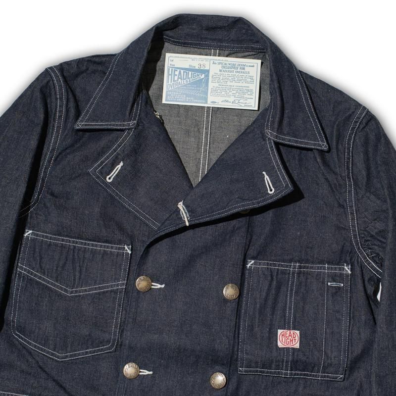 <img class='new_mark_img1' src='https://img.shop-pro.jp/img/new/icons1.gif' style='border:none;display:inline;margin:0px;padding:0px;width:auto;' />9.5oz. SPECIAL WEAVE DENIM DOUBLE BREASTED COAT[HD15844] ����2