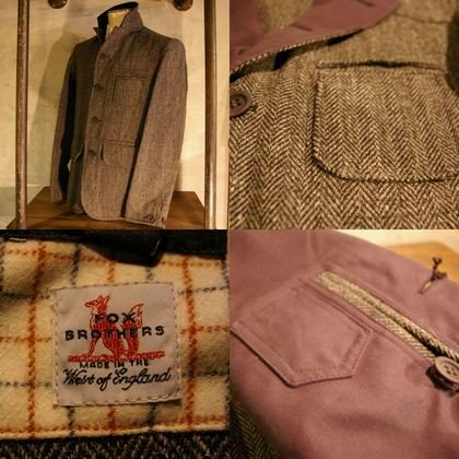 NIGEL CABOURN　FOX BROTHER　HUNTING JACKET