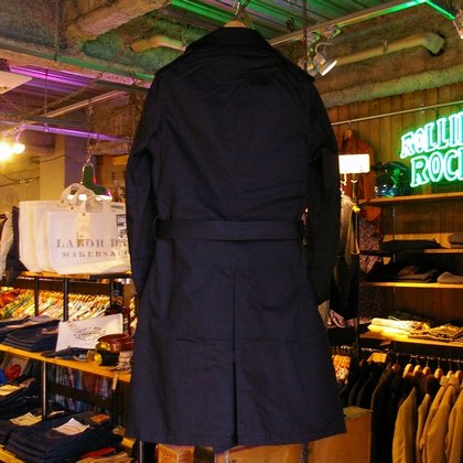 OFFICER'S TRENCH COAT[BR12537] - MUSHMANS ONLINE SHOP | アメカジ ...