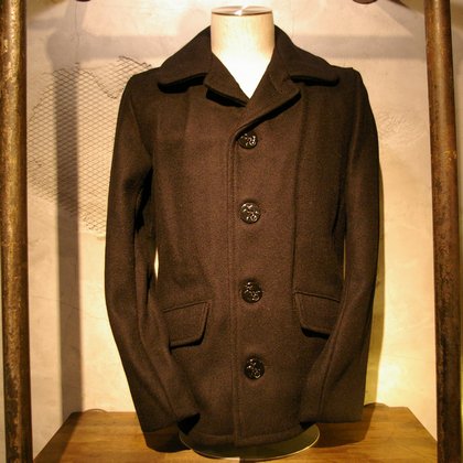 US SINGLE PEA COAT [SCH-756(7178)] - MUSHMANS ONLINE SHOP