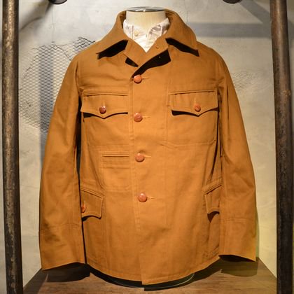 20's French Style Hunting Jacket[AJ-020]BROWN - MUSHMANS ONLINE ...