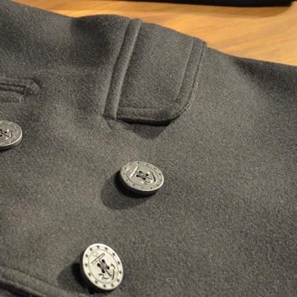 NAVAL P-COAT[13w-NAVAL-p]BLACK - MUSHMANS ONLINE SHOP
