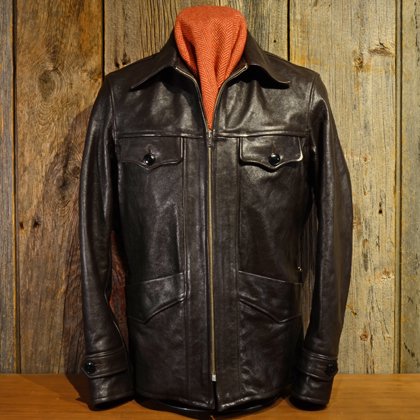 40's Horsehide Sports Jacket [RCL10046H] SEAL BROWN - MUSHMANS 
