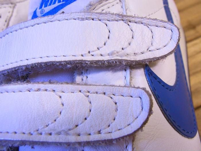 ナイキ,NIKE,80s,台湾製,ベルクロシューズ,ビンテージ,白青,US7