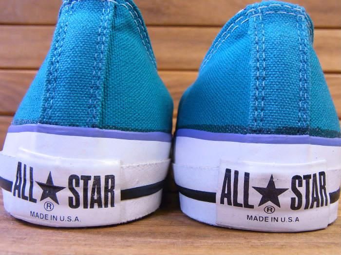 コンバース,90s,USA製,オールスター,ALL STAR,ローカット,青