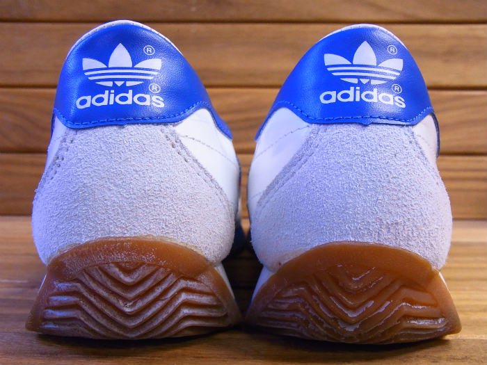 adidas.MADE IN JAPAN.90s.COUNTRY .LEATHER.WHITE/BLUE/RED.UK7.5