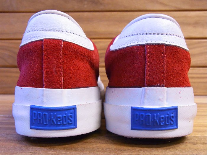 PRO KEDS.MADE IN COLOMBIA.80s90s. ROYAL PLUS .OX.RED/WHITE.US8 ...