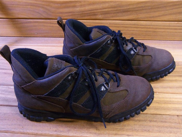 adidas,90s,EQT,MOUNTAIN BOOTS,LEATHER,BROWN/BLACK,US8,USED