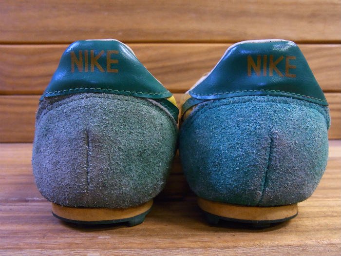 NIKE,70s,MADE IN JAPAN,OREGON WAFFLE,NYLON x SUEDE,GREEN/YELLOW