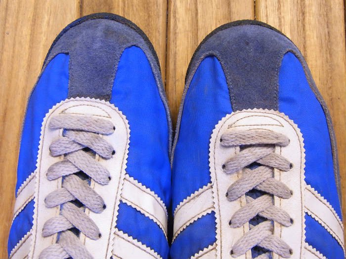 adidas,70s,MADE IN WEST GERMANY,SL72,BLUE,UK10,USED