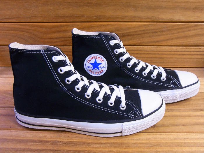 CONVERSE.MADE IN USA,90s,ALL STAR,Hi-top,BLACK,US8.5,DEAD STOCK 