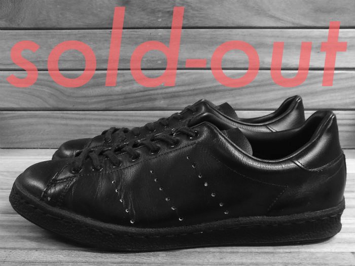 adidas.MADE IN FRANCE,70s,OFFICIAL,stan smith,BLACK,UK10,USED,オールドスニーカーズ